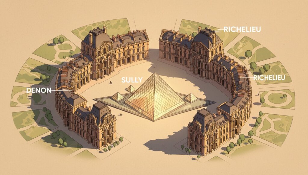 How the Louvre Is Organized: A Complete Breakdown of Its Wings and Departments
